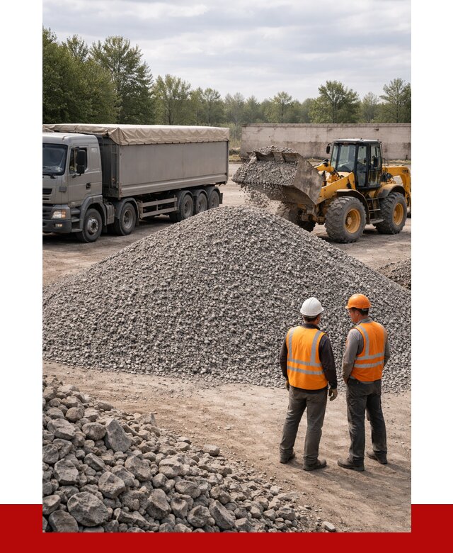 Гранитный щебень фракция 5-20 в Новодвинске от 4295 руб | ПРОНЕРУДНвд