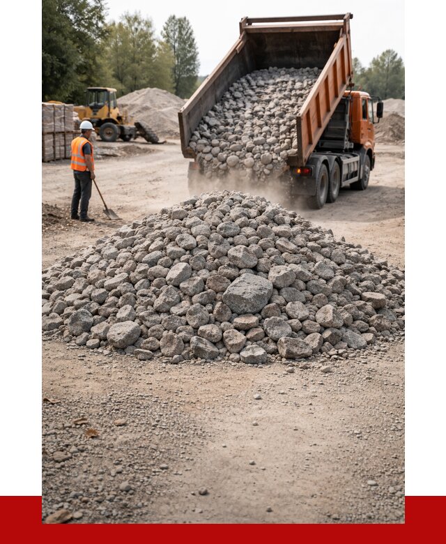 Гранитный щебень фракция 70-150 в Новодвинске от 1687 | ПРОНЕРУДНвд