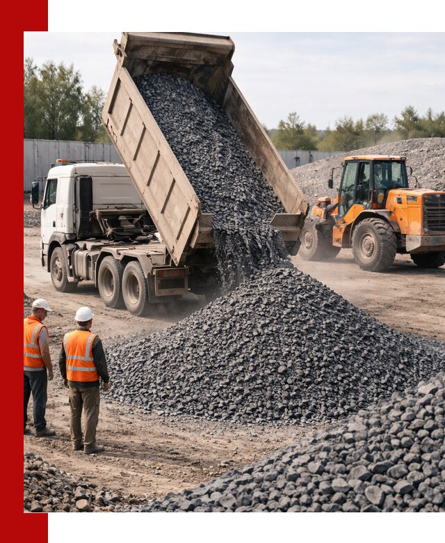 Доставка и продажа щебня габбро-диабаза в Новодвинске