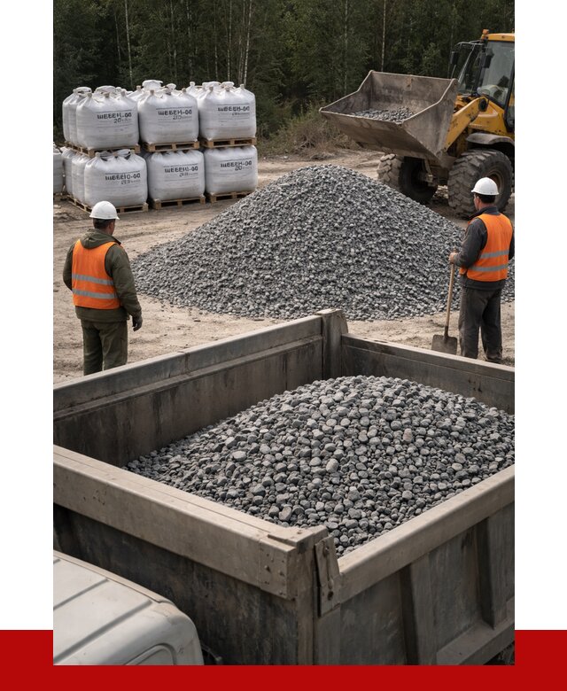 Щебень габбро диабаз 20-40 в Новодвинске от 3477 руб. | ПРОНЕРУДНвд