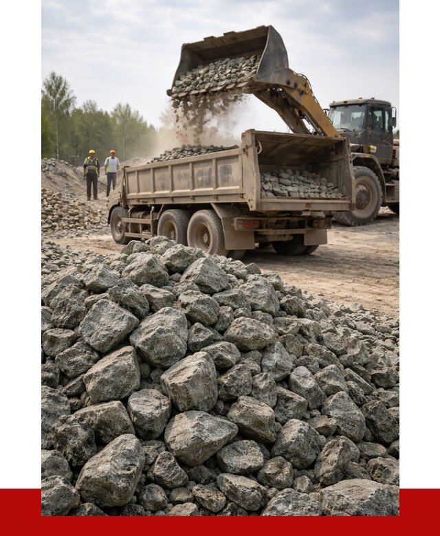 Щебень габбро диабаз фракция 70-150 в Новодвинске от 2864 р.|ПРОНЕРУДНвд