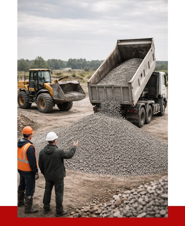 гравийный щебень фракция 3-10 в Новодвинске от 3273 р. ПРОНЕРУДНвд