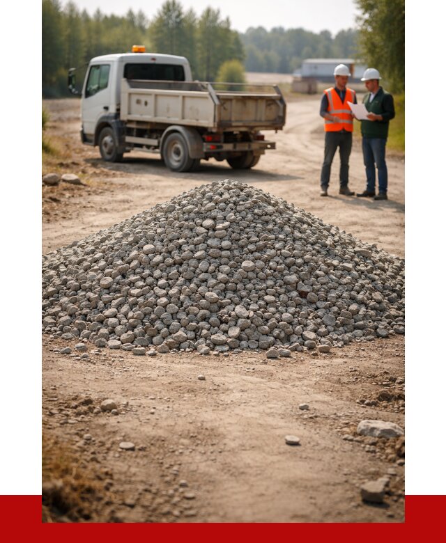 Гравийный щебень фракция 20-40 в Новодвинске от 1227 р. | ПРОНЕРУДНвд