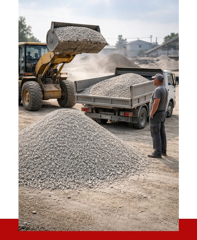 Известняковый щебень фр. 0-5 в Новодвинске от 4295 р. | ПРОНЕРУДНвд
