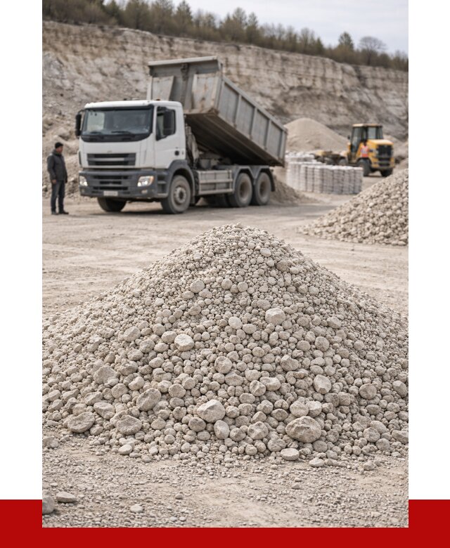 Известняковый щебень фракция 5-20 в Новодвинске, 4295 р. ПРОНЕРУДНвд