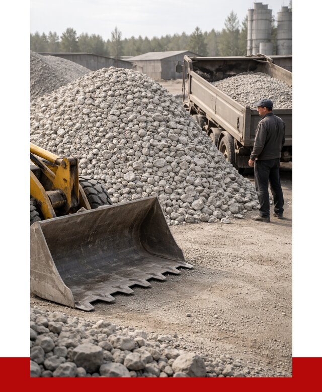 Известняковый щебень фракция 40-70 в Новодвинске от 4295 р. | ПРОНЕРУДНвд