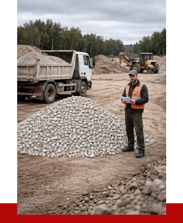 Доломитовый щебень в Новодвинске купить от 2250 р., ПРОНЕРУДНвд