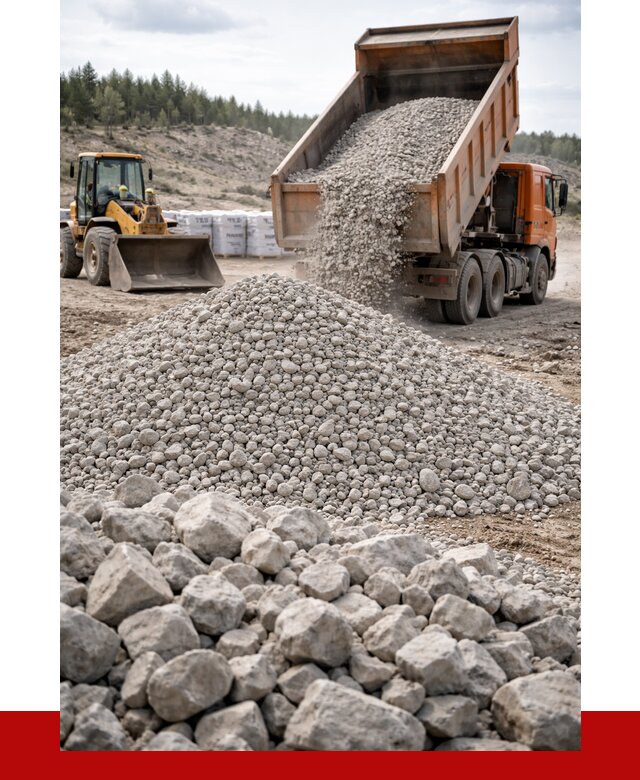 Доломитовый щебень фр. 20-40 в Новодвинске от 4295 р. | ПРОНЕРУДНвд