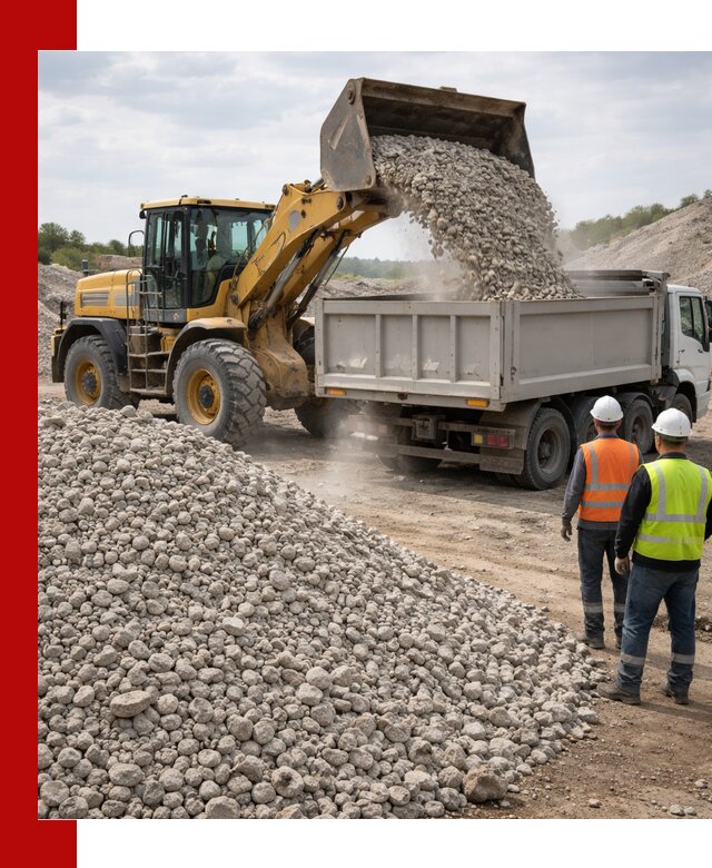 Доломитовый щебень фракция 40–71 доставка и продажа в Новодвинске