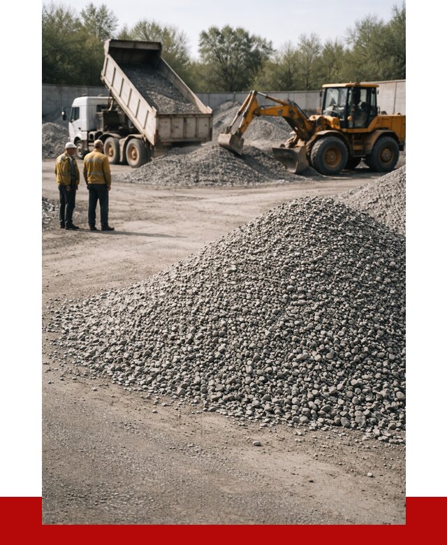 Вторичный щебень фр. 5-20 в Новодвинске от 1636 р. - ПРОНЕРУДНвд