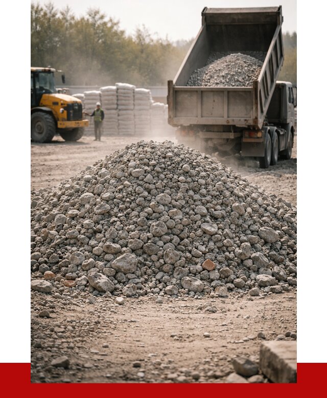 Вторичный щебень фракция 70-150 в Новодвинске от 1432 р. | ПРОНЕРУДНвд