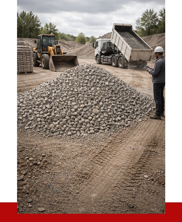 Купить бетонный щебень в Новодвинске, от 3273 р. ПРОНЕРУДНвд