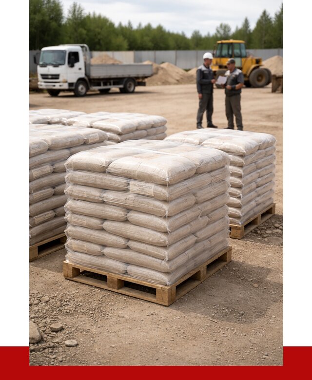Карьерный песок в мешках в Новодвинске от 1227 р. - ПРОНЕРУДНвд