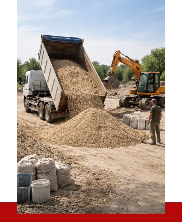 Купить речной песок в Новодвинске от 1227 р. за куб | ПРОНЕРУДНвд