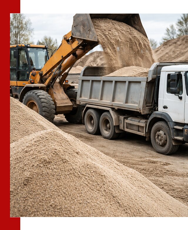 Доставка сеяного песка в Новодвинске оптом и в розницу