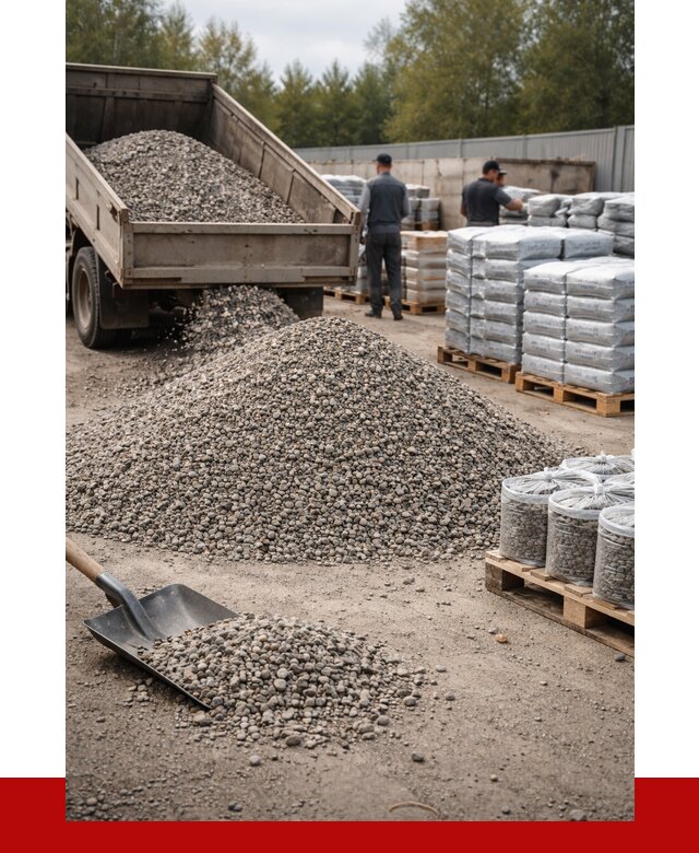 Гравий фракция 5-20 в Новодвинске купить от 2352 р. ПРОНЕРУДНвд
