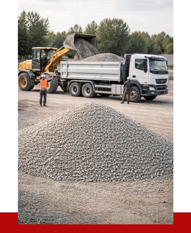 Купить мытый гравий в Новодвинске от 3579 р, доставка ПРОНЕРУДНвд