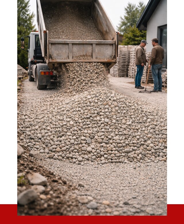 Галька речная в Новодвинске от 2761 р. с доставкой, ПРОНЕРУДНвд