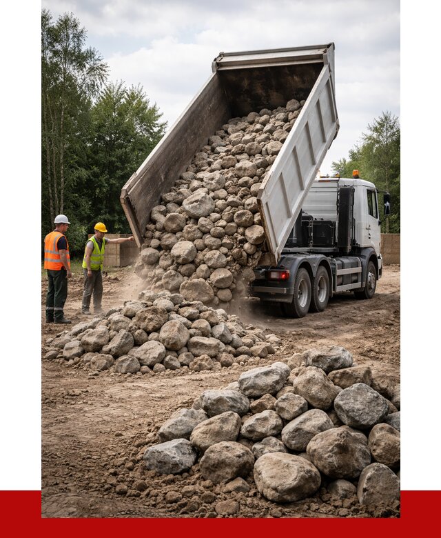 Купить булыжник в Новодвинске с доставкой от 4602 р. за куб | ПРОНЕРУДНвд