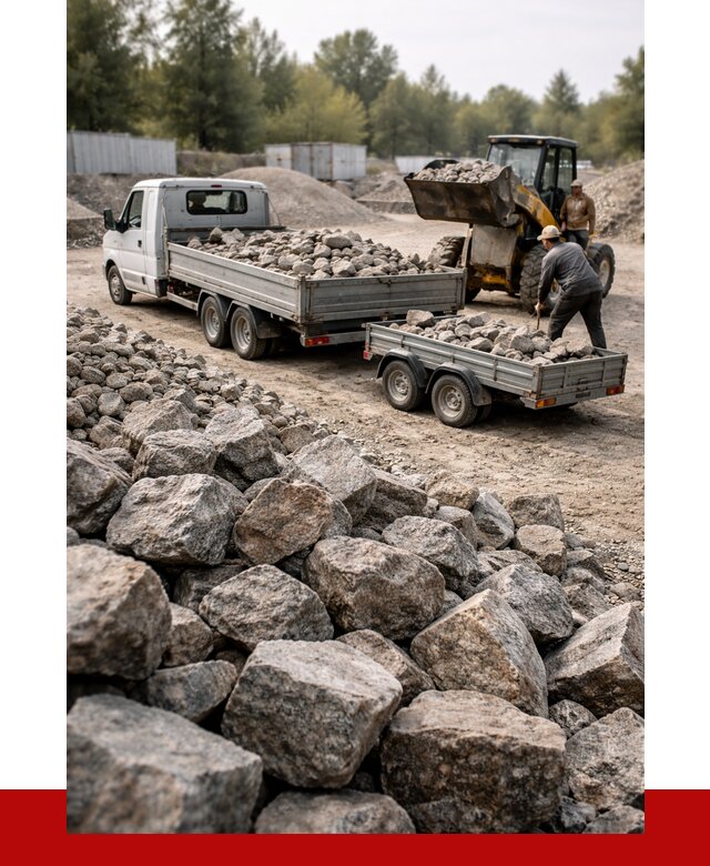 Купить бутовый камень гранитный в Новодвинске от 2864 р. | ПРОНЕРУДНвд