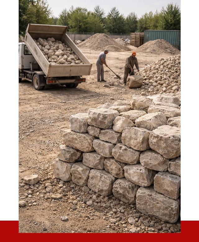 Бутовый камень известняковый в Новодвинске от 4295 р. | ПРОНЕРУДНвд