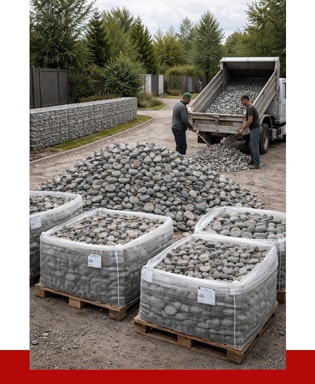 Камень для габионов в Новодвинске от 4295 р. за куб | ПРОНЕРУДНвд