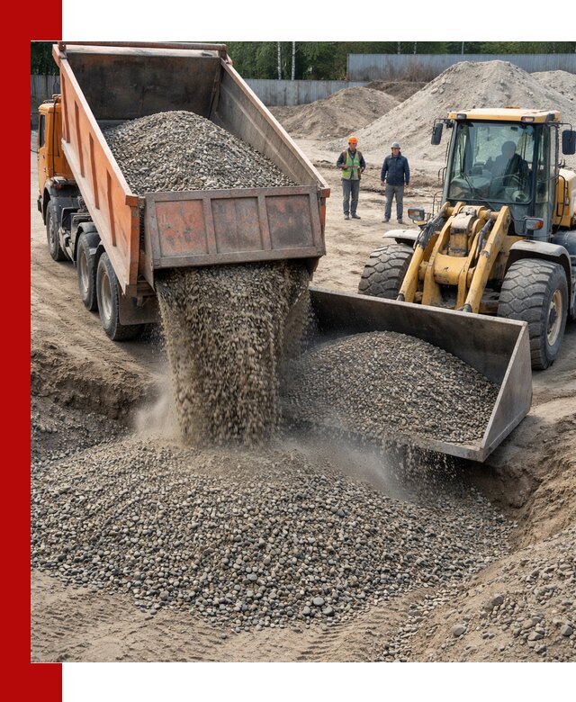 Доставка щпс С9 самосвалами по выгодным тарифам в Новодвинске