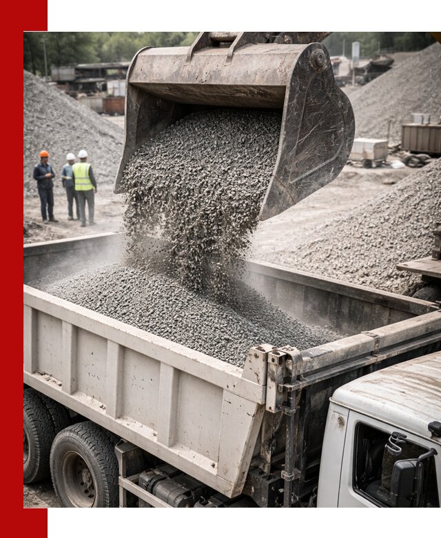 Отсев и крошка для строительства и дорожных работ в Новодвинске