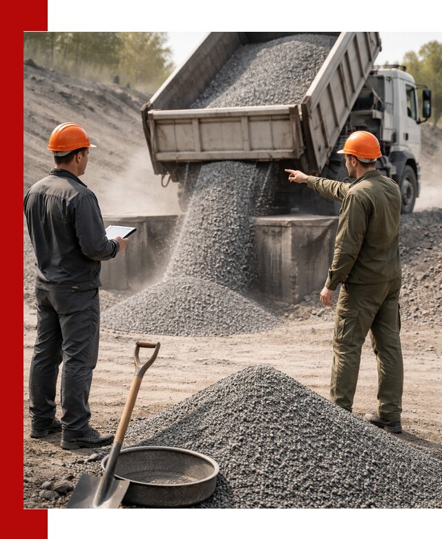 Гранитная крошка фракция 2-5 доставка в Новодвинске