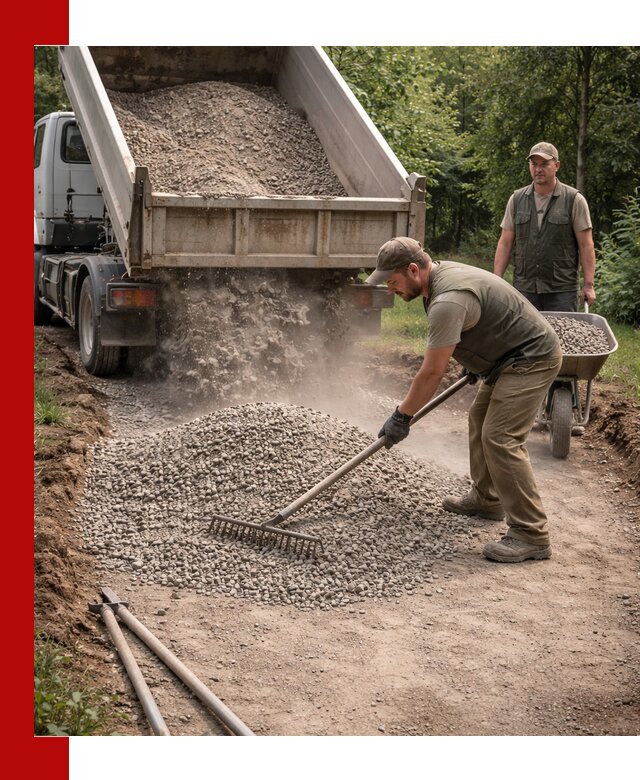 Каменная крошка для дорожек с доставкой в Новодвинске