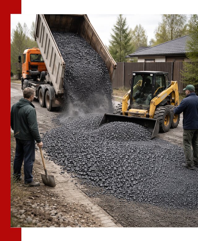 Крошка габбро с доставкой в Новодвинске для строительных работ