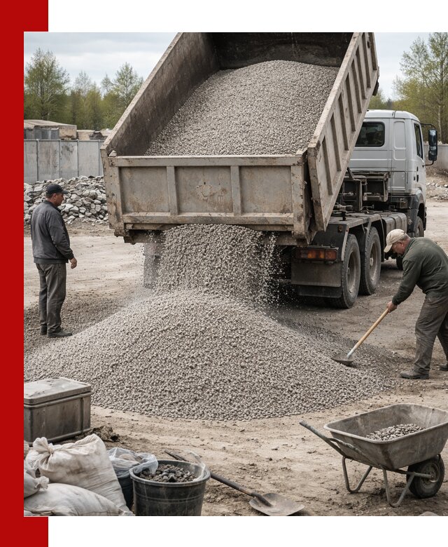 Керамзит фракция 0-5: доставка и продажа в Новодвинске