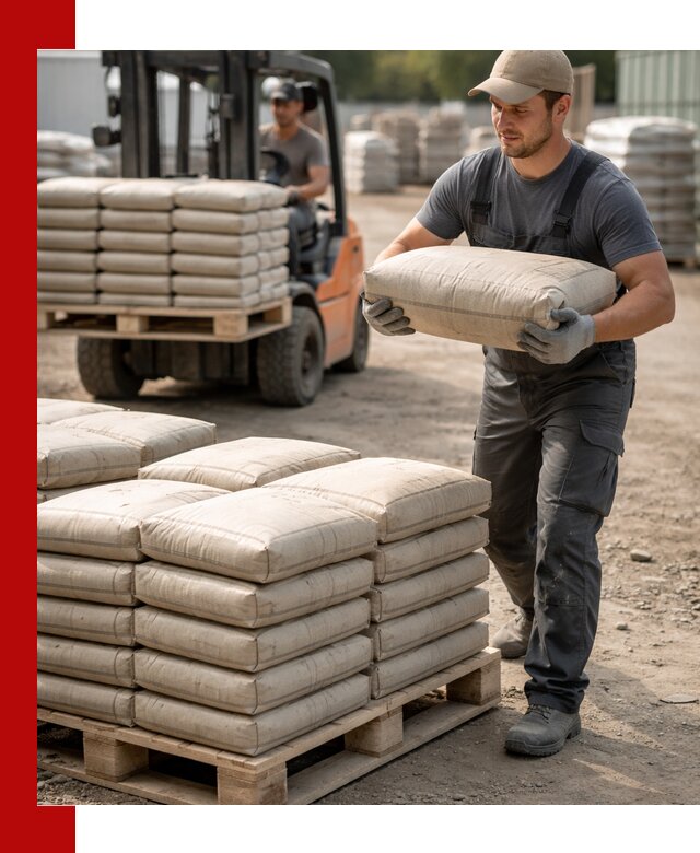 Доставка цемента в мешках оптом и в розницу в Новодвинске