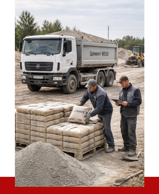 Купить цемент м500 с доставкой в Новодвинске от 5318 р. | ПРОНЕРУДНвд