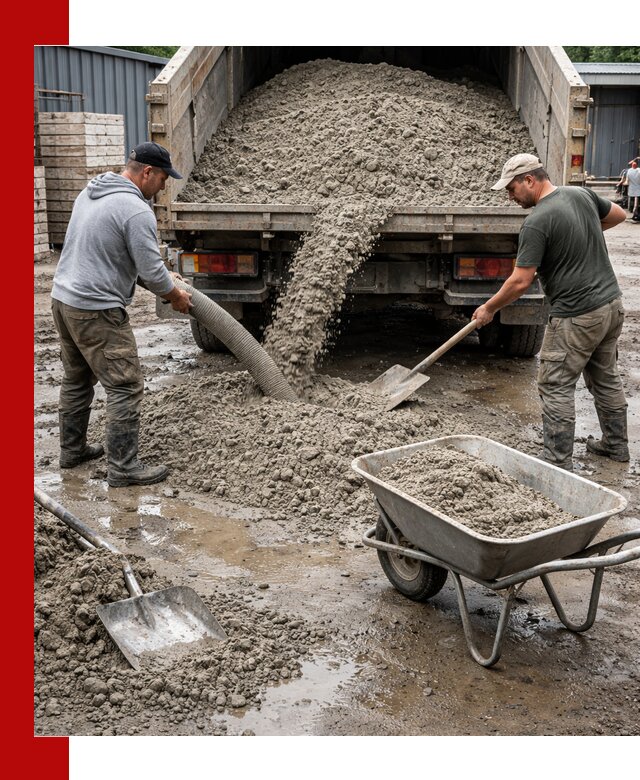 Цементно-песчаная смесь М150 доставка в Новодвинске