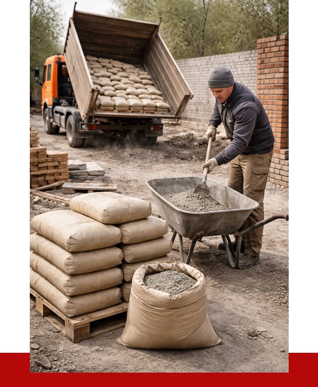 Купить сухую смесь для кладки в Новодвинске от 1227 р. | ПРОНЕРУДНвд