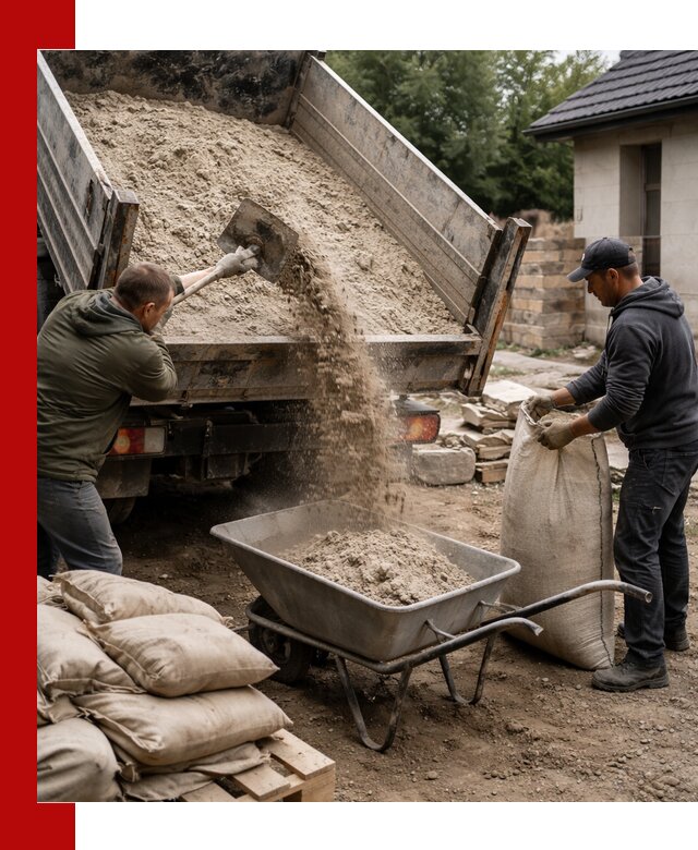 Качественная сухая смесь для кладки с доставкой в Новодвинске