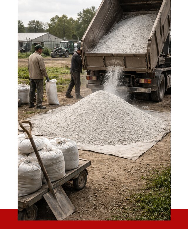 Купить известняковая мука в Новодвинске от 4295 р. за куб | ПРОНЕРУДНвд
