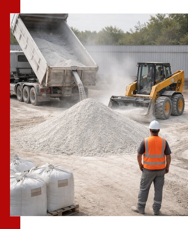 Доставка и продажа известняковой муки в Новодвинске