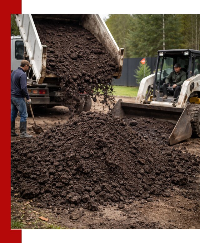 Плодородный грунт с доставкой в Новодвинске для садов и огородов