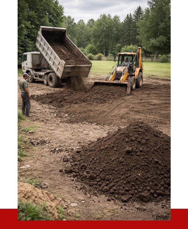 Грунт для выравнивания участка в Новодвинске от 1227 р. | ПРОНЕРУДНвд