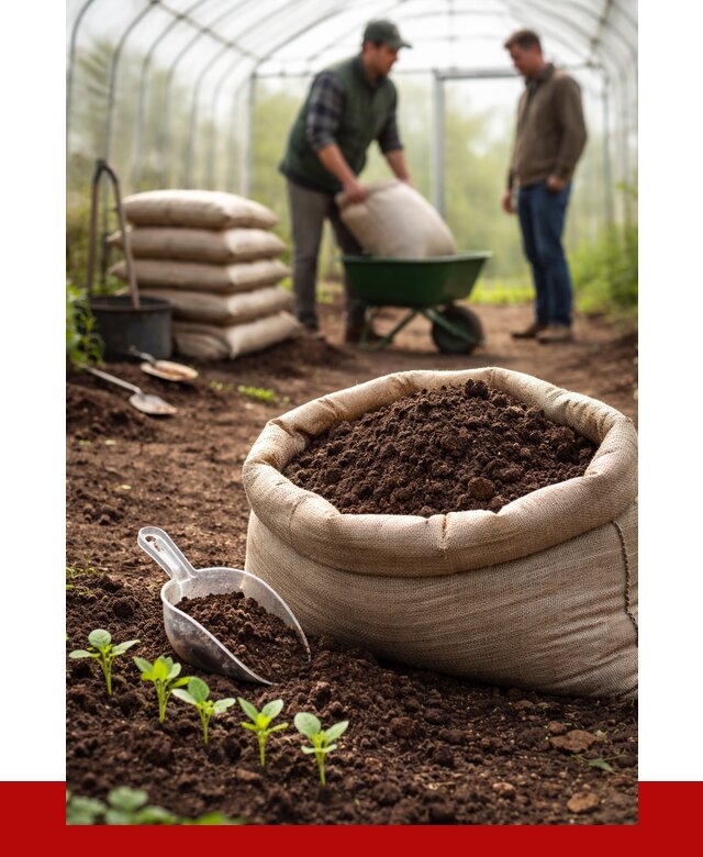 Грунт для теплицы в Новодвинске с доставкой от 1534 р. | ПРОНЕРУДНвд