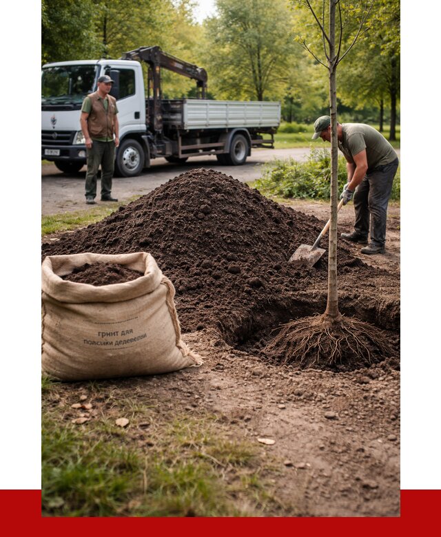 Грунт для посадки деревьев в Новодвинске от 1227 р. | ПРОНЕРУДНвд