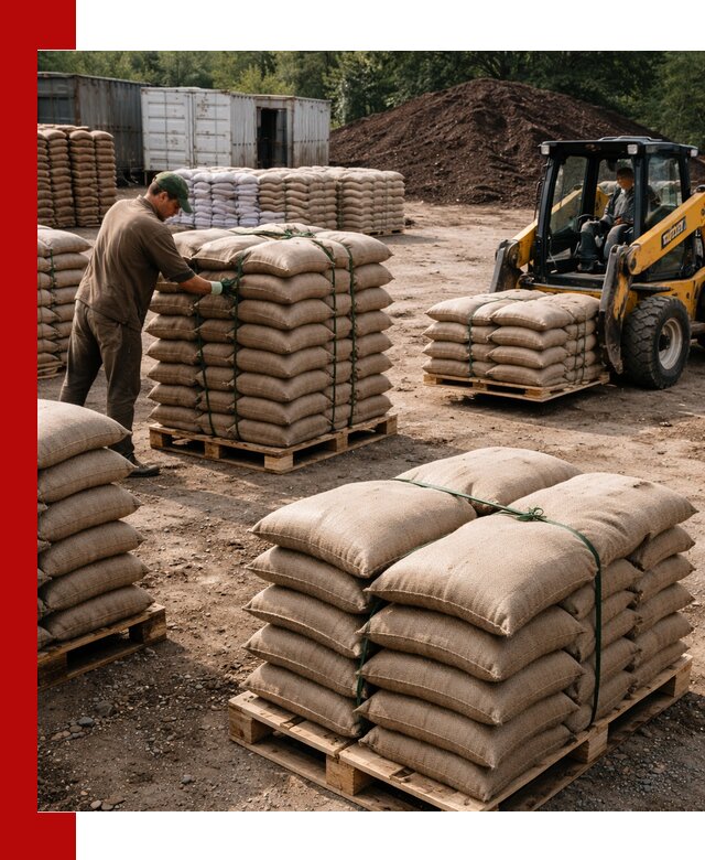 Доставка торфа в мешках по выгодным ценам в Новодвинске