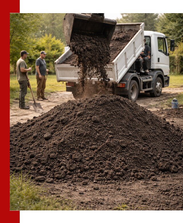 Доставка и продажа чернозема в Новодвинске оптом и в розницу