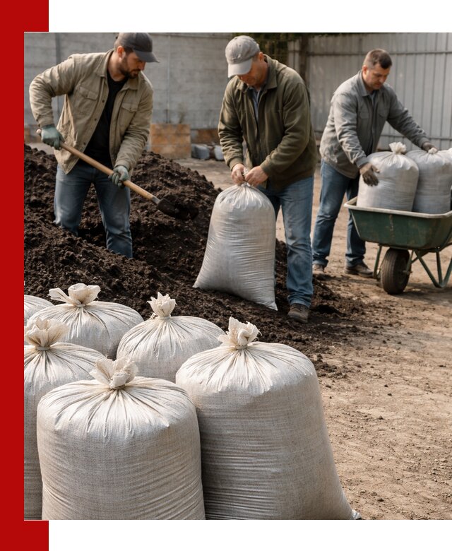 Купить чернозем в мешках с доставкой в Новодвинске