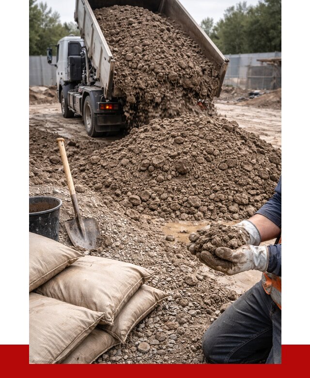 Купить глина для засыпки в Новодвинске от 1227 р. за куб | ПРОНЕРУДНвд