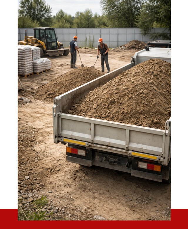 Супесь с доставкой в Новодвинске от 2506 р. за куб | ПРОНЕРУДНвд