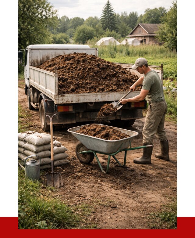 Купить коровий навоз с доставкой в Новодвинске от 1841 р. | ПРОНЕРУДНвд