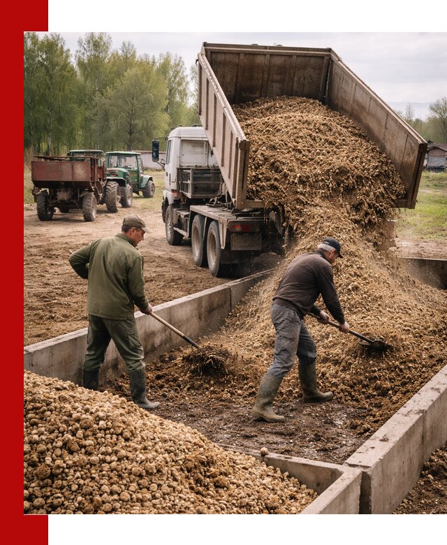 Куриный помет с доставкой в Новодвинске оптом и в розницу
